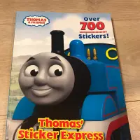 在飛比找蝦皮購物優惠-Thomas & Friend 貼紙/著色遊戲書