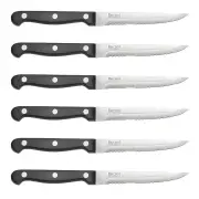 Sabre 7 Piece Steak Knife Block Set by Baccarat