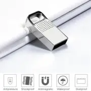 2TB 128GB Metal Memory Stick Mini Tiny USB Flash Drive Storage Thumb U Disk PC