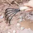 US Garden Hand Cultivator Claw Garden Rake Works Hoe And Tiller Gardening Hand U