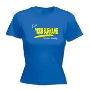 Your Surname V1 Lifetime Member - Funny Novelty Womens T-Shirt T Shirt Tshirt