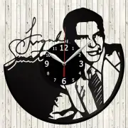 Frank Sinatra Vinyl Record Wall Clock Decor Handmade 5366