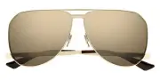 Saint Laurent SL 690 DUST Men Sunglasses Gold 61mm New & Authentic