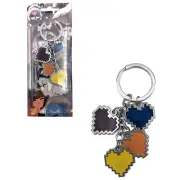 New Hearts Set UNDERTALE 1 inch 4 Pcs. Keychain Key Chain Charm Pendant