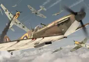 Airfix -Supermarine Spitfire Mk.Ia Puzzle 1000pc