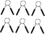 SUPVOX Barbell Buckle Barbell Clamp Weight Plates Gym Belt Weight Spring Clips Weightlifting Belt Weight Clamps Weight Rack Weight Bar Clip Barbell Collars Weights Straps Plastic