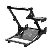 PXN-A10 Foldable and Adjustable Racing Sim Frame Black