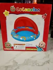 COCOMELON Inflatable Shaded Baby Pool 7 Gallon Bestway NEW