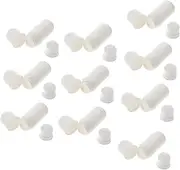 AUTSUPPL 10Pcs Essential Oil Roller Bottles Refillable Leak Containers with Smooth Rolling Ball Portable DIY Perfume Bottles for Travel Home