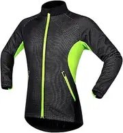[GDDO] Men's Jacket Windproof Bike Jacket Waterproof Fleece Warm for Autumn and Winter Softshell Jacket Ladies Waterproof Breathable Fleece Winter Jacket Reflective Bike Jackets