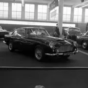 Aston Martin DB4 Vantage 1962 Motor Show Car Old Photo 1