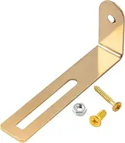 Musiclily Pickguard Bracket Support with Mounting Screws for Les Paul Style Electric Guitar,Gold