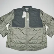 5.11 Peninsula Insulator Primaloft Shirt Jacket Moss Heater Green Relaxed Fit