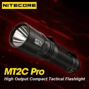 NITECORE MT2C Pro Compact Tactical Flashlight UHi20 LED Torch Light Rechargeable