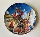 Vintage Dragon Flight collectors PLATE Myles Pinkney Royal Doulton RA4933 RARE