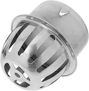 SMASOLO Stainless Steel Dome Drain Cover High Precision Floor Drain Filter for Rooftops Balconies Bathrooms Debris Prevention Design for Efficient Water Drainage