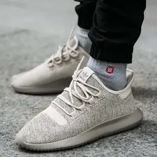 老夫子 Adidas Tubular Shadow Knit BB8824 小350 初代沙色 休閒運動慢跑鞋男女