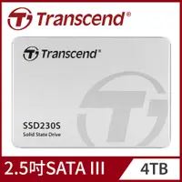 在飛比找PChome24h購物優惠-Transcend 創見 SSD230S 4TB 2.5吋S