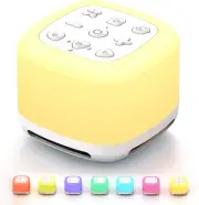 TAMOP White Noise Sleep Sound Machine with Night Light, 40 Soothing Sounds fo...