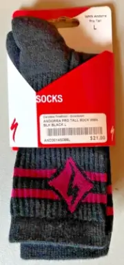 Specialized Women's Andorra Pro Trail Sock Large - NEW with Tags