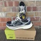 Skechers Go Run Consistent 2.0 Retro Runner V1 Charcoal Men Size 11 Sneakers New