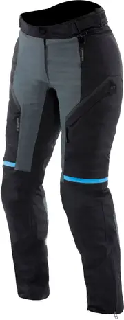Dainese Mangen Absøluteshell, textile pants waterproof women , color: Grey/Black/Light Blue , size: 44