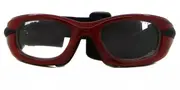 EG-S1011 Eyeguard Kids Multifunctional Protective/Safety Over Glasses Anti-Fog Dustproof Lenses - Shiny Metallic Red