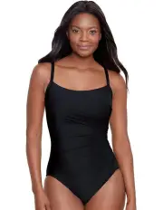 [Miraclesuit Swim] Rock Solid Starr Underwired One Piece Shaping Swimsuit in Black