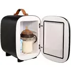 Vevor Mini Fridge, 4 Liter/6 Can Small Refrigerator for Beverage Skincare & Cosm
