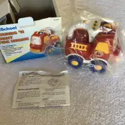 Vintage Radio Shack Preschool Sounds ‘n Light Fire Engine, NIB