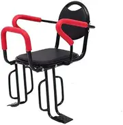 Bicycle Rear Seat Kids Footrest Cushion, Child Seat Backrest Seat Cushion, Removable Armrest and Pedal