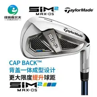 在飛比找Yahoo!奇摩拍賣優惠-熱賣  Taylormade泰勒梅高爾夫球桿SIM MAX鐵