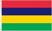 150x90cm Mauritius flag Mauritian Heavy Duty Both Sides Fade Resistant Outdoor Flag