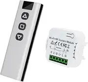 [Lockmaner] Tuya WIFI Smart Curtain Switch APP Timing Motor Controller Switch RF 433 Mhz Remote Control Electric Roller Blind