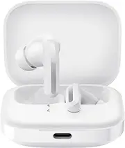 [Xiaomi] Redmi Buds 5, Bluetooth 5.3 in-Ear Headphones, 46 dB Active Noise Cancellation, Up to 40 Hours Battery, Dynamic Driver, 5 ATM Waterproof, White