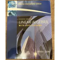 在飛比找蝦皮購物優惠-Linear Algebra with Applicatio