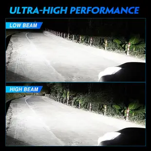 Novsight h11 led 大燈 N60汽車最新設計的 led 燈 200W 40000LM