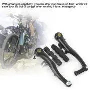 1Pair Black Mountain Bicycle Cycling Aluminium Alloy V Brake Set Front & Re JF