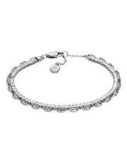 [Fossil] JA7273040 Heritage Bracelet in Silver