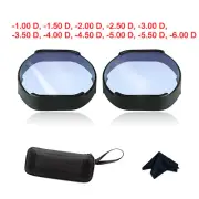 1 Pair Anti-scratch Anti Blue Light Myopia Glasses Lens & Frame &Box For PS VR 2