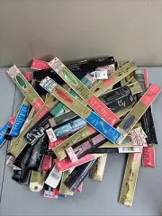 Zipper Replacements Mixed Metal J & P Coats Unique Vintage Lot Bundle Of 85