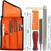 10 Piece Chain Saws Sharpening File Kit, File Kit for Sharpening Saw Chains7316