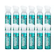 Boost Oxygen Natural Portable 5-Liter Pure Oxygen Canister, Menthol (12 Pack)