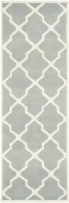Safavieh Chatham GREY / IVORY 2'-3" X 11' Runner - CHT735E-211