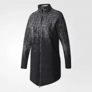 Adidas ZNE PULSE KNIT COVER-UP Jacket Track sweat shirt firebird Womens sz L nwt