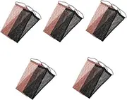 Healeved 5sets Practical African Wash Net Body Scrubber Cleansing Back Scrubber Easy to Reach Clean Bath Skin Brush 2pcs*5