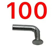 100 pcs Universal Safety Pin Pallet Racking Drop Pin Pallet Rack Safety J Bolt