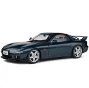 1 18 Mazda RX 7 FD3S 1994 Blue Solid Diecast Diecast Car