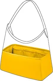 [DGAZ] Silk Purse Organizer Insert For Goyard Hobo Bags,Silky Smooth Bag Organizer，Luxury Handbag & Tote Shaper