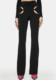 [THE KRIPT] Losange Cut Out Pants